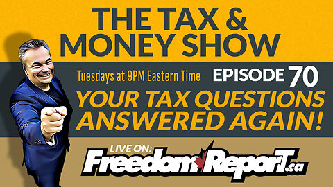 The Tax & Money Show Episode 70 with Kevin J Johnston - YOUR TAX QUESTIONS ANSWERED!