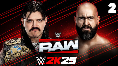 WWE 2K25 Raw October 20th 2025 - Match 2: Speed vs Power!