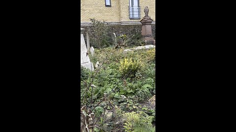 Old grave in east London Leyton