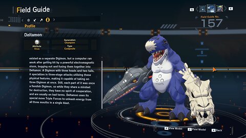 deltamon all digivolution/de-digivolution/profile Digimon Story Time Stranger