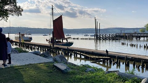 Mom’s Memorial Sail on Woodie Guthrie (Beacon Sloop Club)