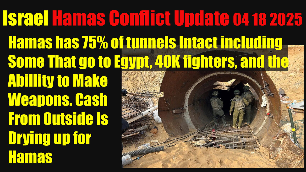 Israel Hamas Conflict update 04 18 2025