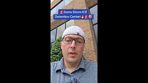 Democrats Storm ICE Detention center in New Jersey
