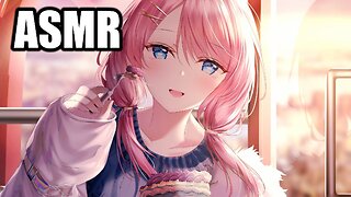 ASMR Lots of Mouth Sounds. Ear Attention | Gentle Kisses, Japanese GF loves you! ♡