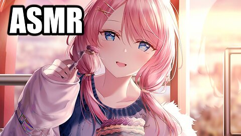 ASMR Lots of Mouth Sounds. Ear Attention | Gentle Kisses, Japanese GF loves you! ♡