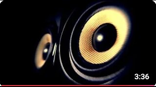 Altavoz de audio - vídeo de alta definición [Music]