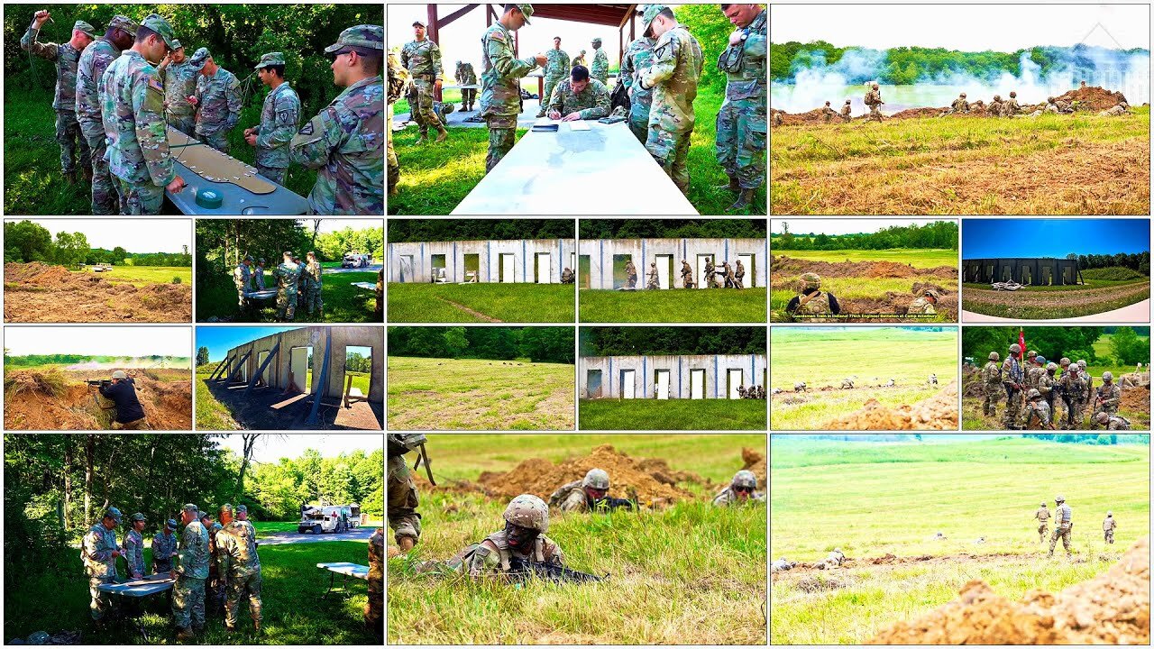 Guardsmen Train in Indiana! 776th Engineer Battalion at Camp Atterbury