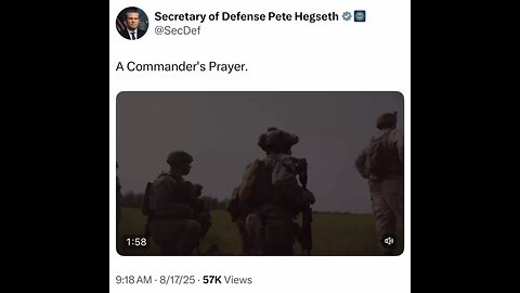 Love All Life Always #232 - A Commanders Prayer. Amen