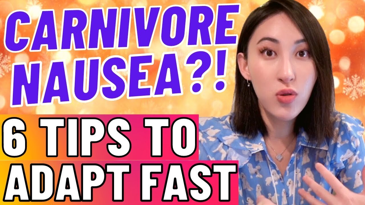 TOP 6 TIPS TO ADAPT QUICKER ON THE CARNIVORE DIET __ Nausea, Fasting, Hunger