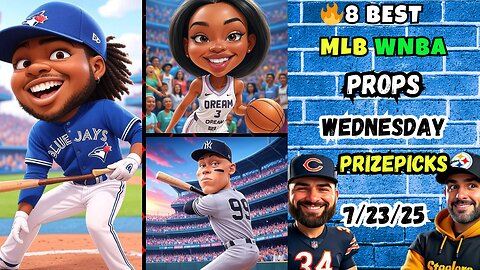 🔥8 BEST WEDNESDAY PRIZEPICKS MLB PROPS TODAY | ⚾️ MLB PICKS TODAY 7/23