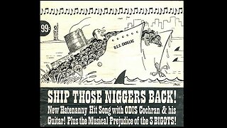 George Lincoln Rockwell. Odis Cochran ♪ America For Whites Africa For Blacks ♪