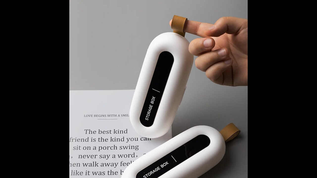 Minimalist Portable Eyeglass Storage Case