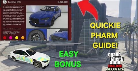 GTA Online - How to access the Quickie Pharm + Guide & BONUS!