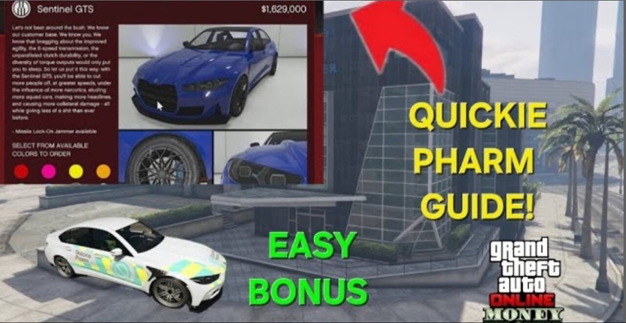 GTA Online - How to access the Quickie Pharm + Guide & BONUS!