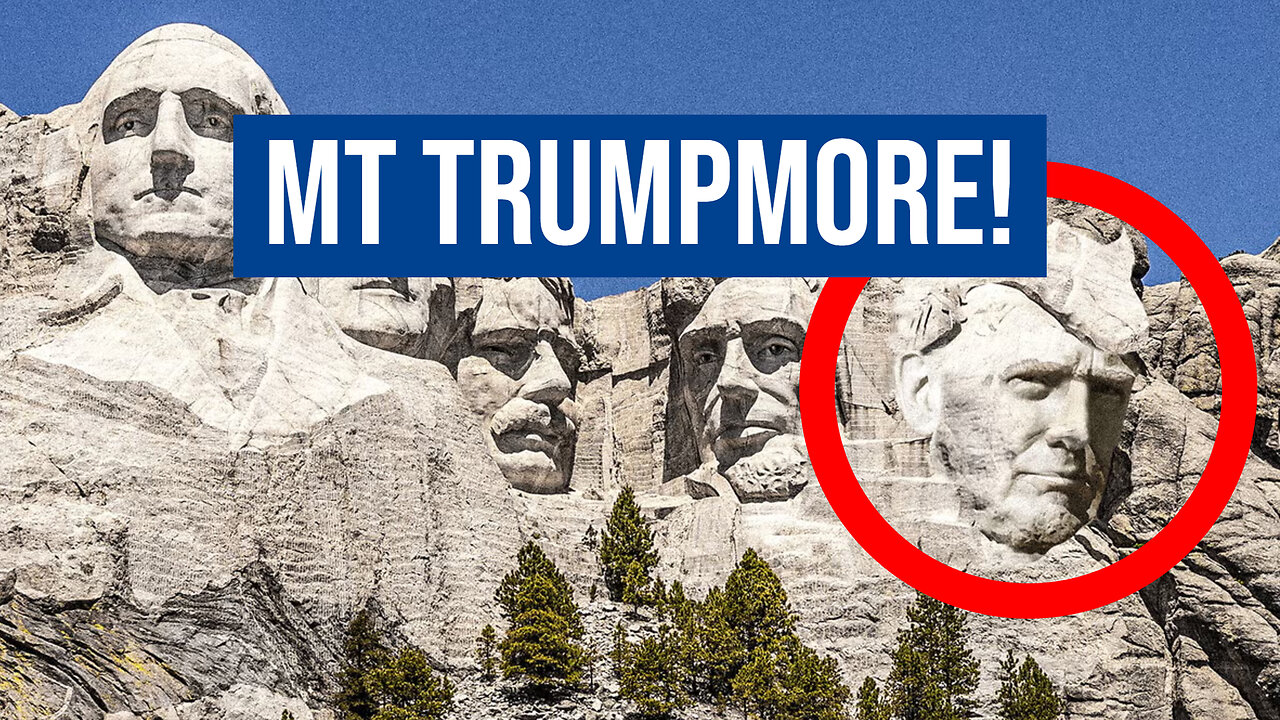 TRUMP ON MT RUSHMORE!?