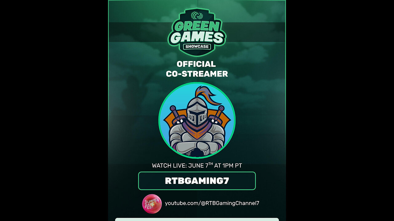 The Green Games Showcase Co-Stream Presented by PlanetPlay