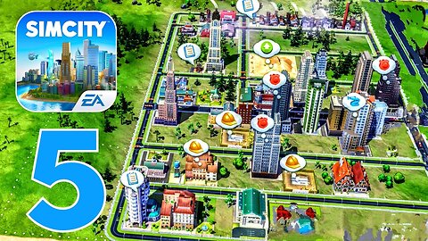 SimCity Buildit - Gameplay Walkthrough Part 5 - Police Station (iOS, Android)