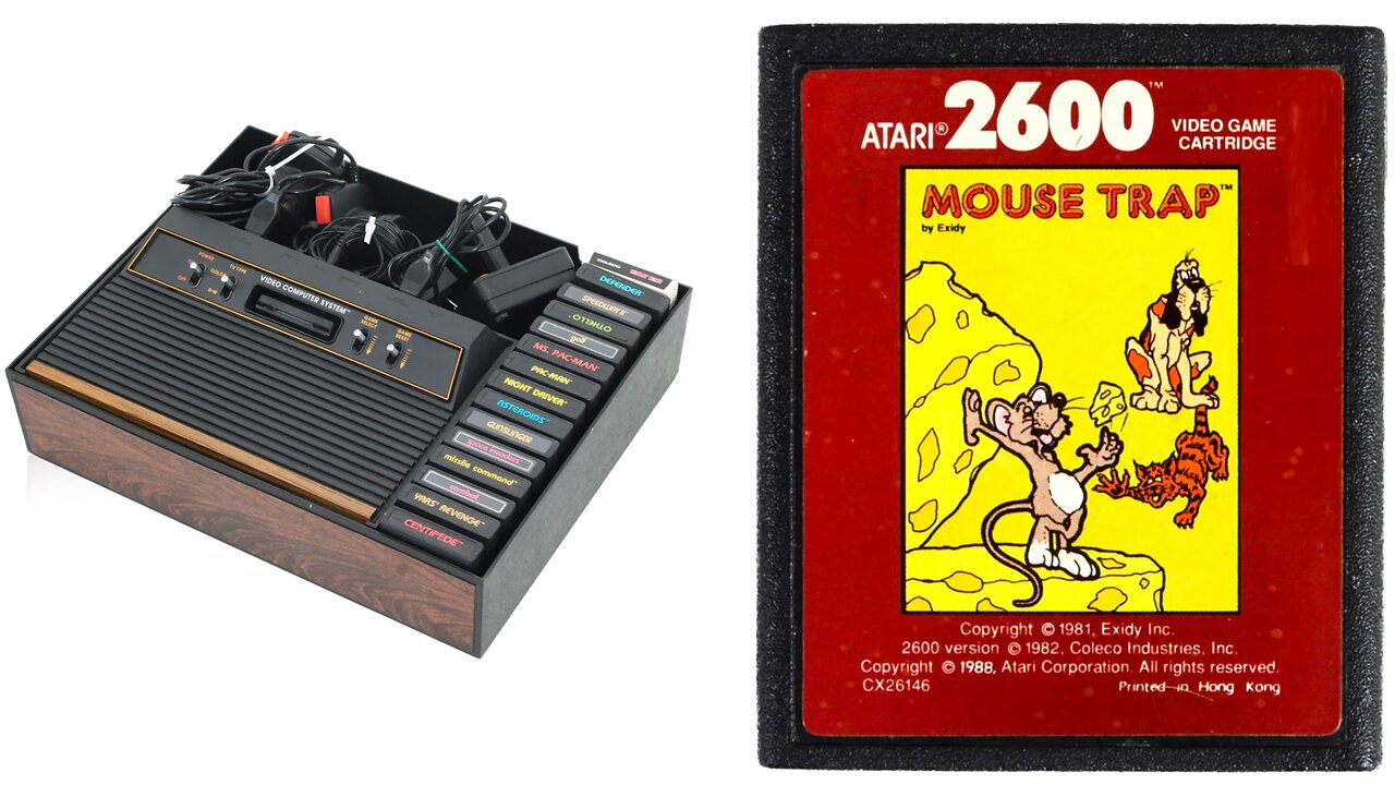 Atari 2600 - Mouse Trap