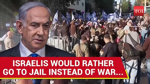 Israel's Youth Turn Against Netanyahu, Refuse To Join War | 'Will Go To Jail Than Killing Gazans'