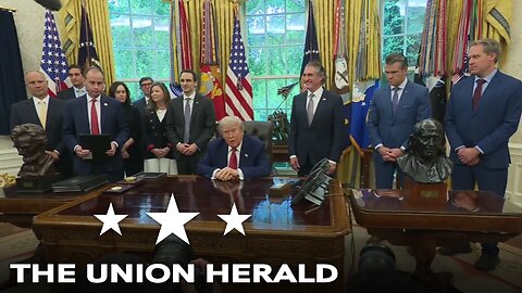 President Trump Signs Executive Orders 05/23/2025