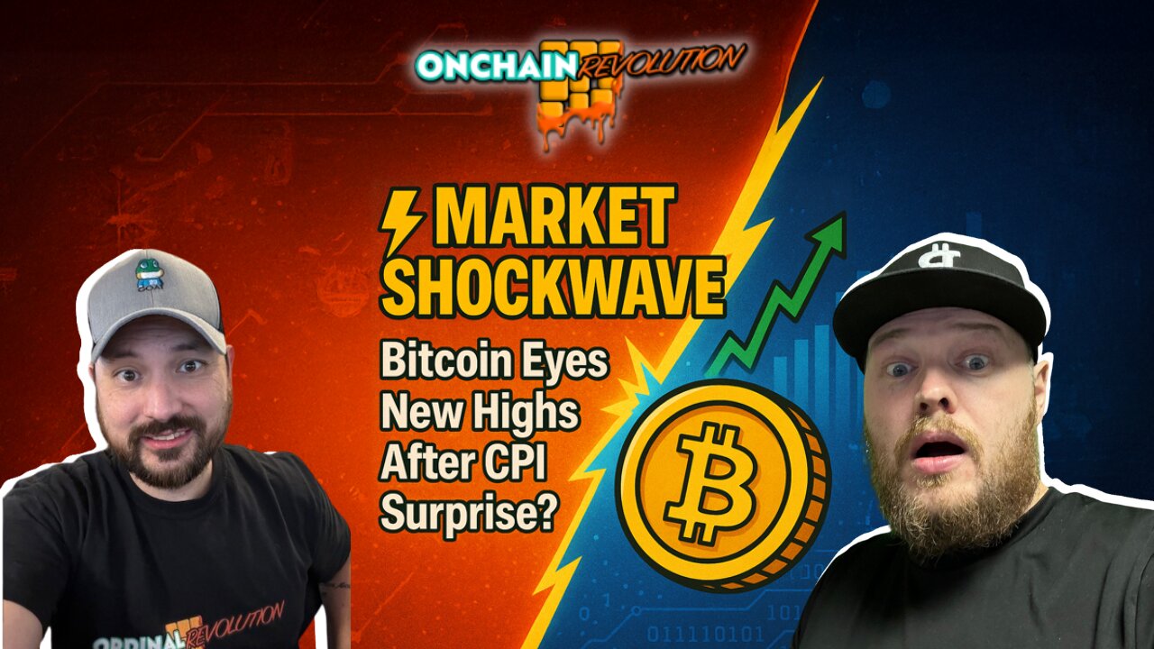 ⚡ Market Shockwave: Bitcoin Eyes New Highs After CPI Surprise?