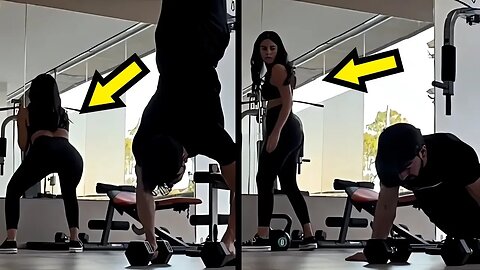 🔥Scaring People in The Gym With Calisthenics #1