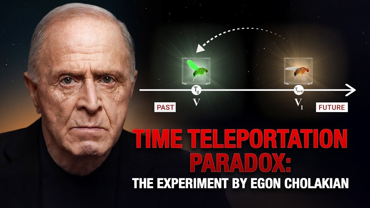 Time Teleportation Paradox: The Experiment by Egon Cholakian