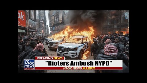 NYC Rioters ‘Ambush’ Police… as Communist Mayor Takes Over