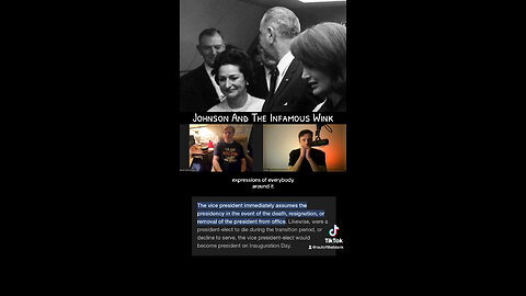 Wide Open Wink to LBJ-Calls to JFK Fam-Everyone Knew He Was In On The Murder &They Better Keep Quiet