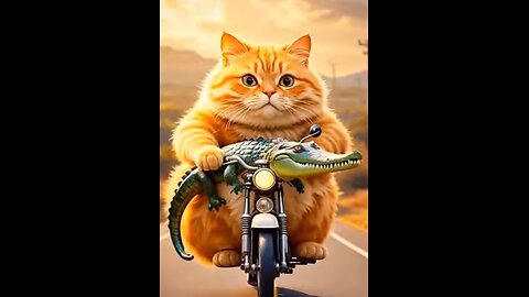 Ai animated Cat funny videos