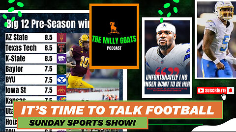 HOF Game Wrap-up, Micah Parsons Fall-out, & Big 12 CFB Preview