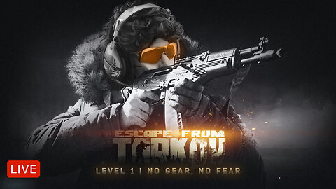 🔴TARKOV LIVE - DR DISRESPECT - NO GEAR, NO FEAR