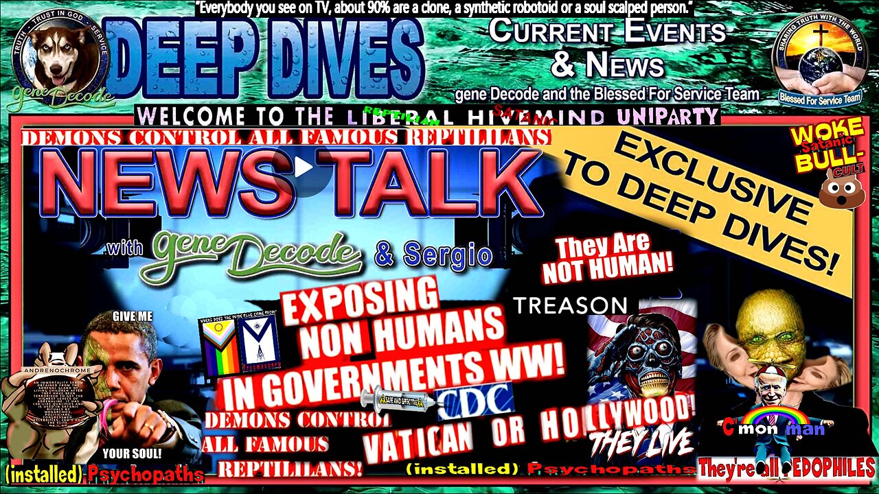 2025-09-03: News Talk with gene Decode & Sergio - Exposé on Child Trafficking