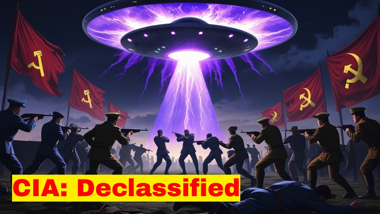 CIA Declassified: Soviet Soldiers Petrified by UFO Attack