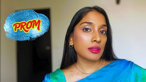 Beginner friendly Prom Makeup for Blue Dress - Stunning Natural makeup
