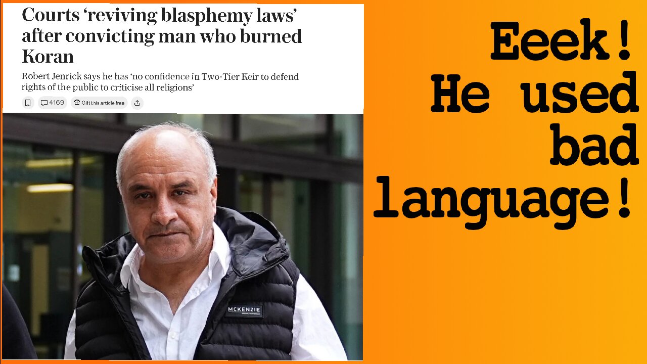 Blasphemy law by the back door? No, it's worse than that.