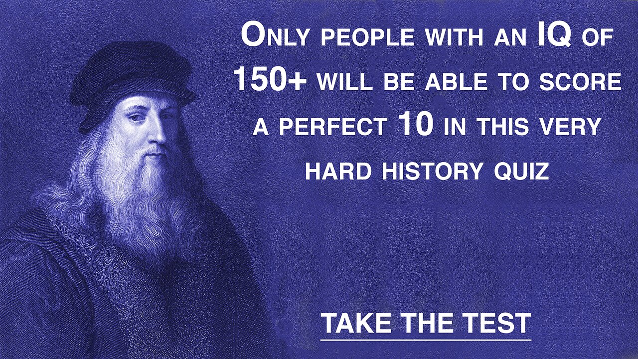 Hard History Quiz