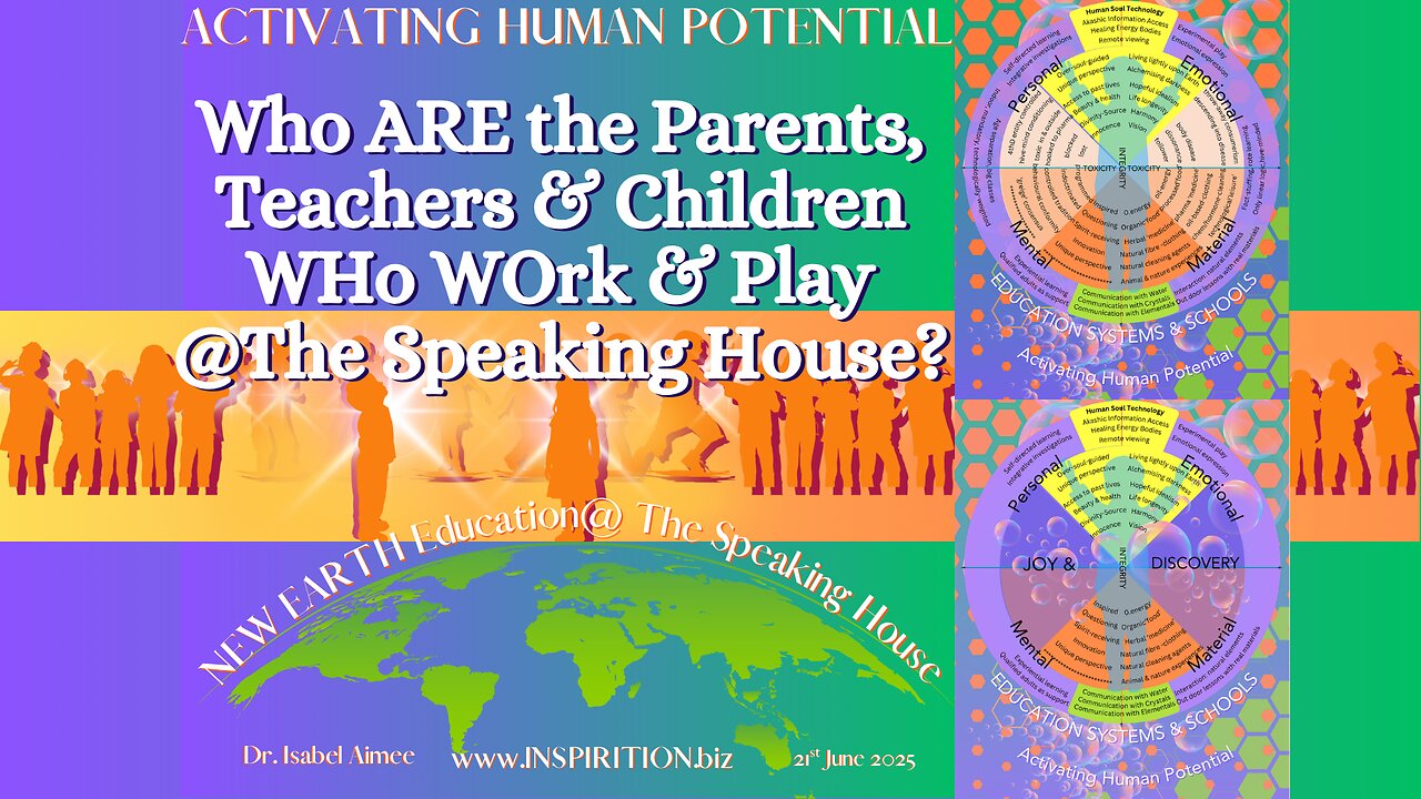 Who & What Are The Teachers at The Speaking House, NEW EARTH Education?