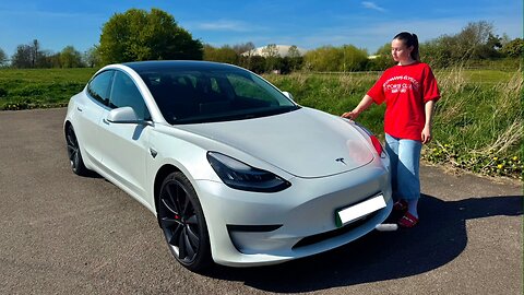 ASMR Tesla Model 3 Performance | Tapping, Tingles & Relaxing Car Review