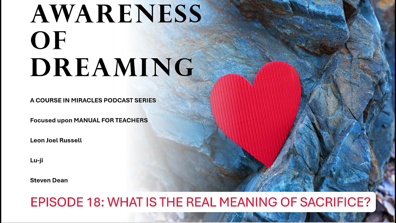 AOD Episode 18: What is the real meaning of sacrifice?