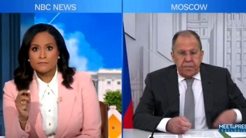 Lavrov na americké NBC vysvětloval, že Rusové nebombardují americké podniky na kávovary bez důvodu!