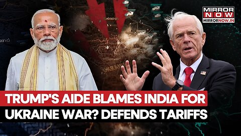 Trump's Aide Blames India For Aiding Russia In Ukraine War? US Defends 50% Tariffs | Watch