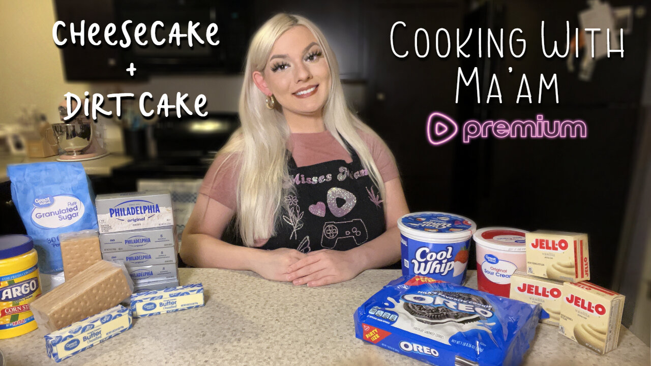 Cheesecake + Dirt Cake 💚✨*First Premium Stream*