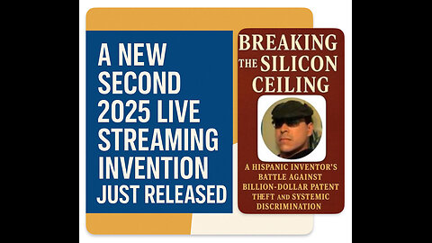 🚨 Live Streaming Without Limits – Exposing Big Tech’s Patent Infringement 🚨