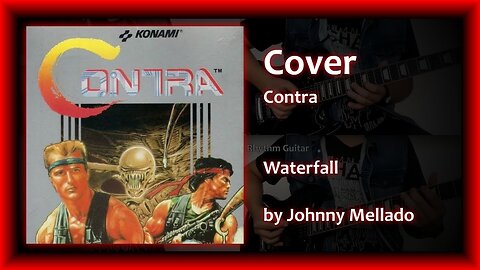 Contra - Waterfall Theme (Metal Cover) | Johnny Mellado