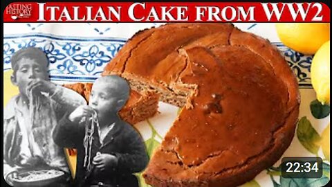 🍞🇮🇹 Cooking on the Italian Home Front During WWII | Survival, Scarcity & Ingenuity