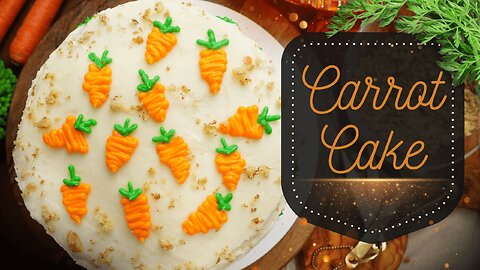 Homemade Carrot Cake with Cream Cheese Icing | Moist, Spiced & Irresistibly Creamy! 🥕🍰