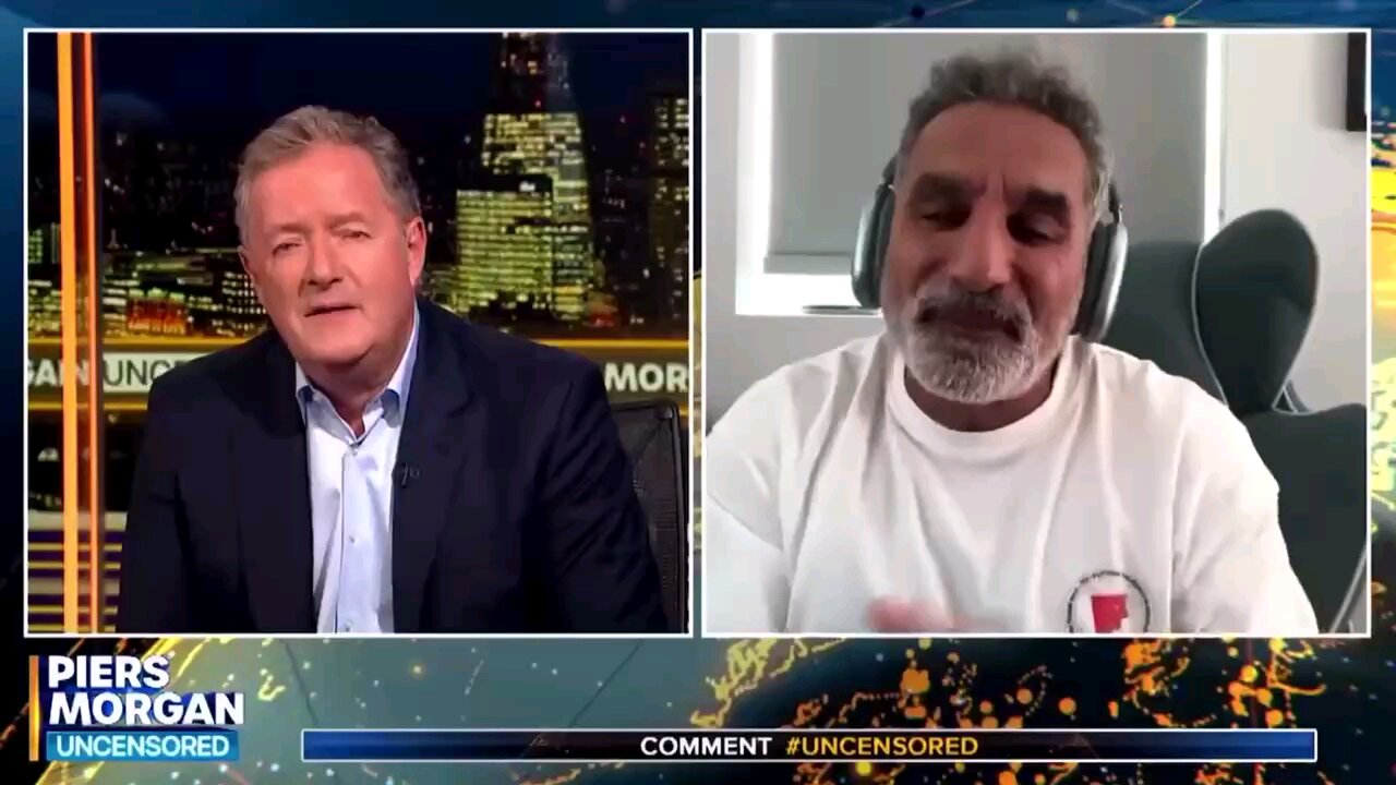 Bassem Youssef admits to Piers Morgan about making up conspiracy theories against Israel