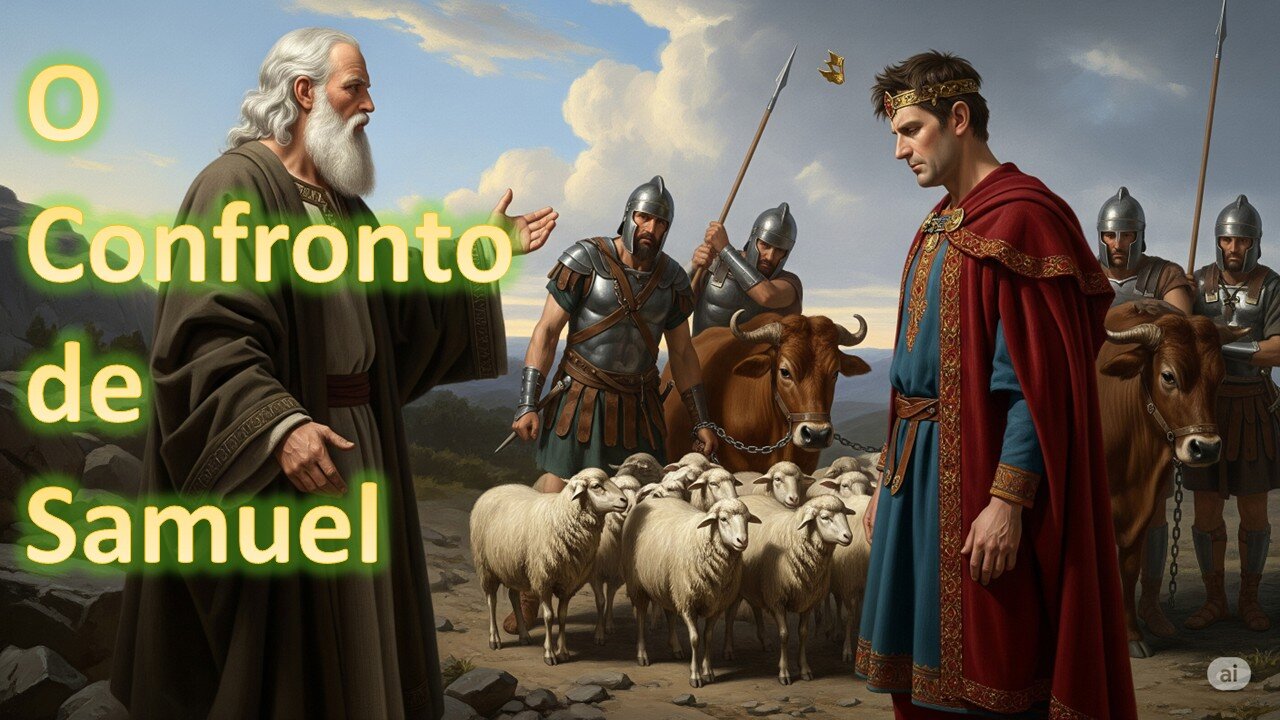 1 Samuel (6) cap. 13, 14 e 15. A Impaciência de Saul e a Perda do Reino. A Fé de Jônatas .
