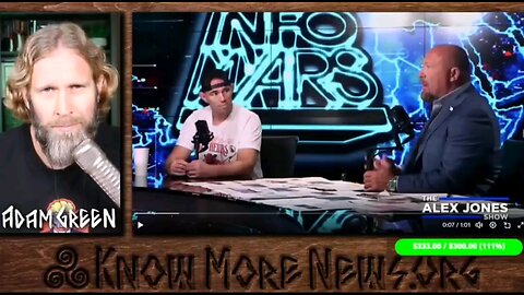 Adam Green Vindicated. Alex Jones admits he's been wrong about Israel and Trump. Nick Fuentes too
